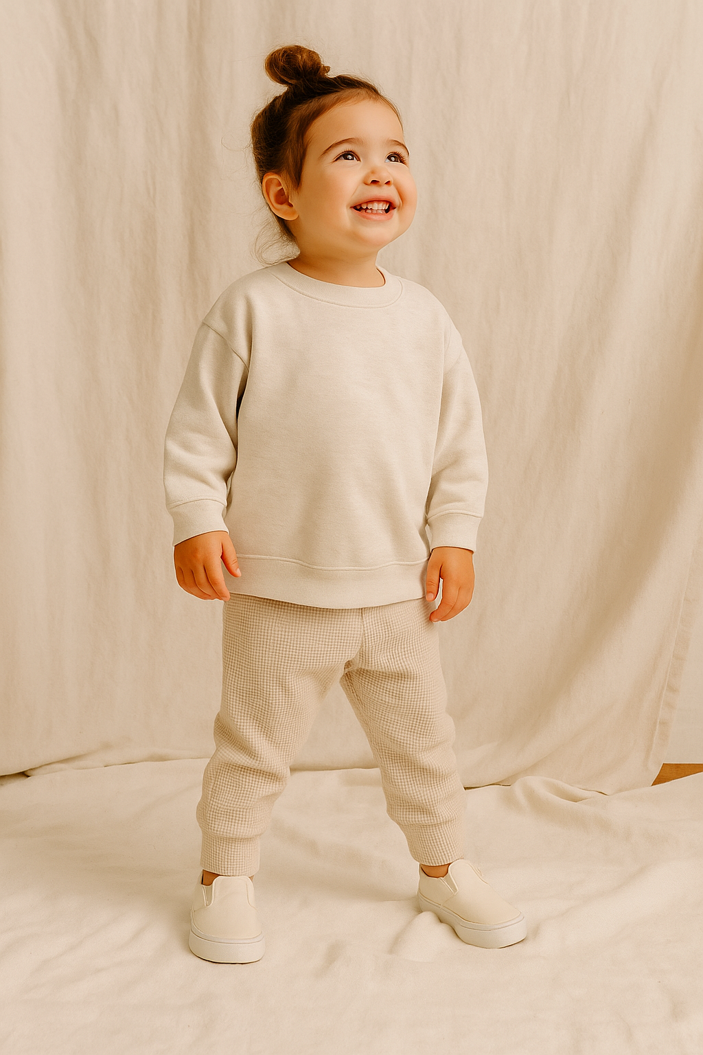 Organic Cotton Waffle Joggers