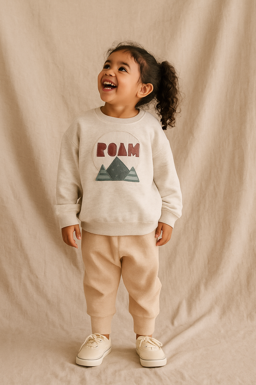 Organic Cotton Waffle Joggers
