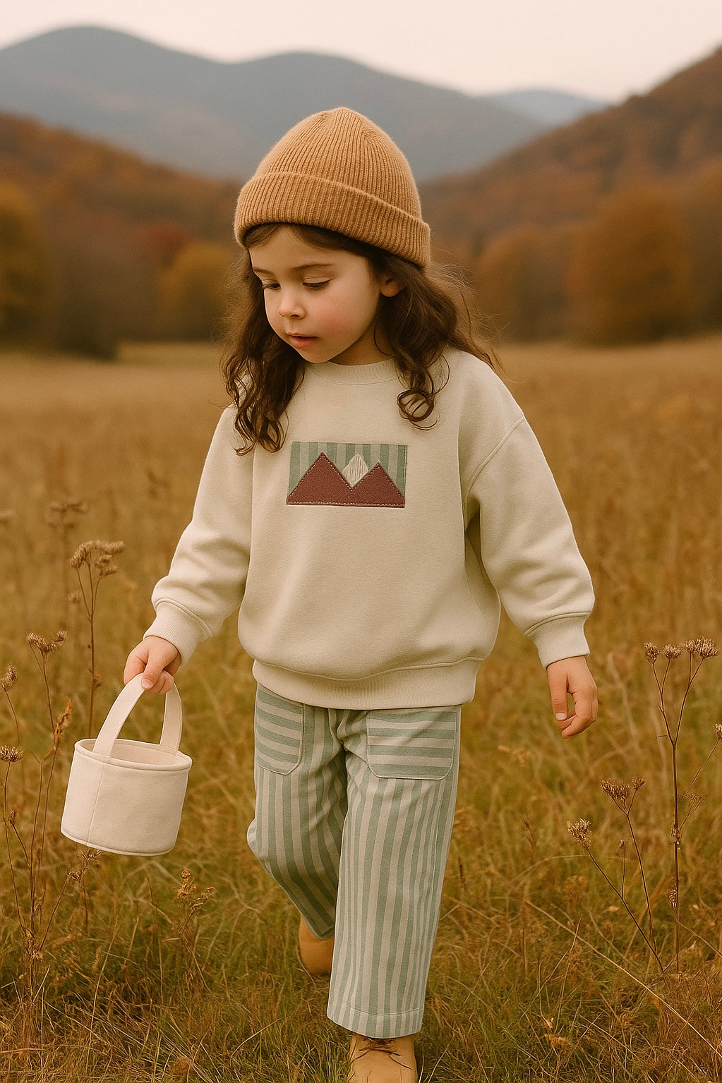 Grow-With-Me Caterpillar Pants | Adjustable Cotton Toddler Pants