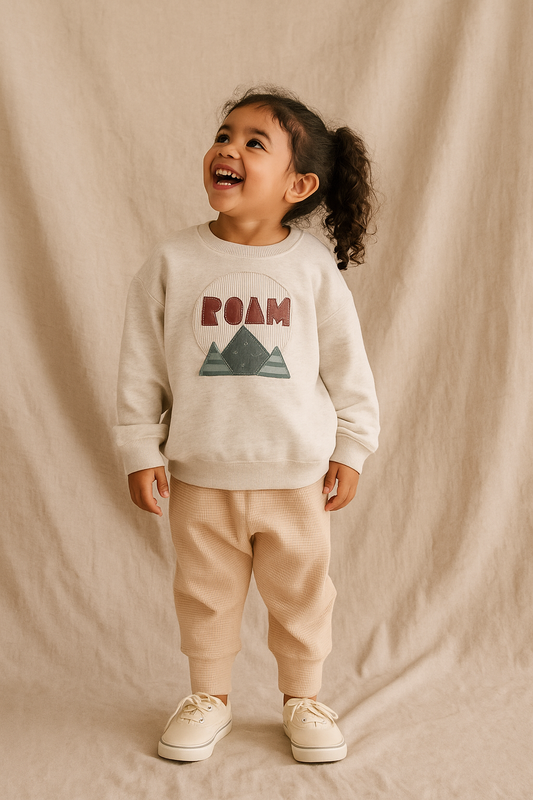 Organic Cotton Waffle Joggers